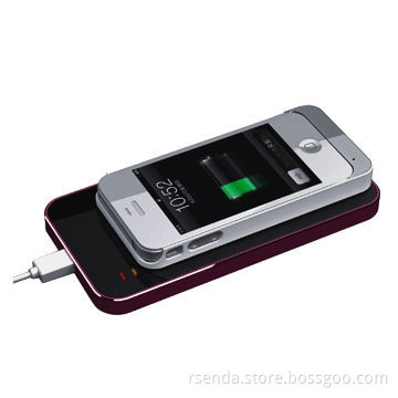 Wireless Charging Dock (Single Wireless Charger) with 5V/500mA Output and 5V/1A Input